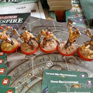 Описание картинки Warhammer Underworlds Shadespire (рус) от Tiran по цене 8 000руб | Свободный Рынок Миниатюр - СРМ