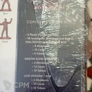 Описание картинки Ctulhu death may die unspeakable box в плёнке от Tiran по цене 25 000руб | Свободный Рынок Миниатюр - СРМ