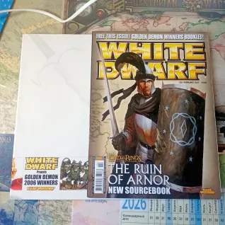 Описание картинки Журнал White dwarf февраль 2007 + буклет Golden Demon 2006 от Tiran по цене 2 000руб | Свободный Рынок Миниатюр - СРМ