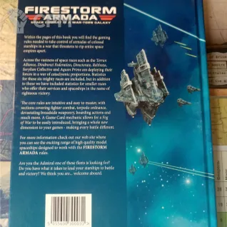 Описание картинки Книга правил Firestorm armada от Tiran по цене 2 000руб | Свободный Рынок Миниатюр - СРМ