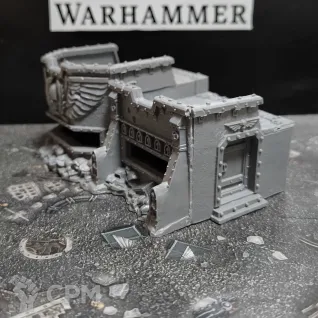 Описание картинки Imperial bunker от Fle94 Miniatures по цене 2 100руб | Свободный Рынок Миниатюр - СРМ