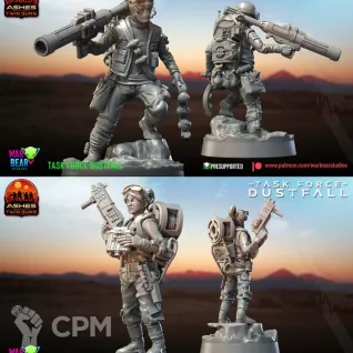 Описание картинки Task Force Dustfall от PocketSized Prints по цене 1 400руб | Свободный Рынок Миниатюр - СРМ