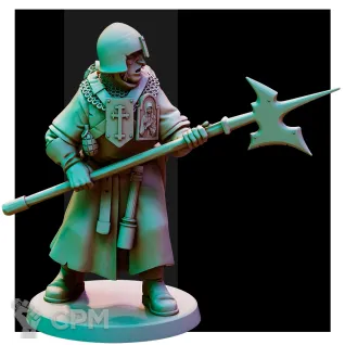 Описание картинки Trench Templars Reinforcement от PocketSized Prints по цене 800руб | Свободный Рынок Миниатюр - СРМ