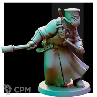 Описание картинки Trench Templars Reinforcement от PocketSized Prints по цене 800руб | Свободный Рынок Миниатюр - СРМ