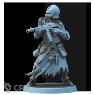 Описание картинки Knights of the Leper от PocketSized Prints по цене 800руб | Свободный Рынок Миниатюр - СРМ