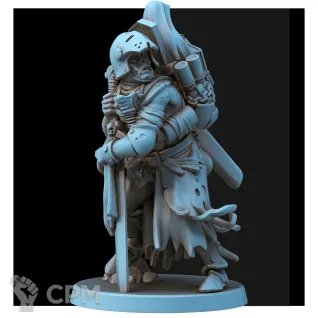 Описание картинки Knights of the Leper от PocketSized Prints по цене 800руб | Свободный Рынок Миниатюр - СРМ