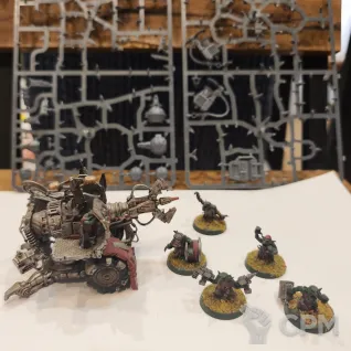 Описание картинки Ork Mek Gun от WB ZLo по цене 4 900руб | Свободный Рынок Миниатюр - СРМ
