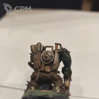 Описание картинки Ork Warboss with attack squig от WB ZLo по цене 3 000руб | Свободный Рынок Миниатюр - СРМ