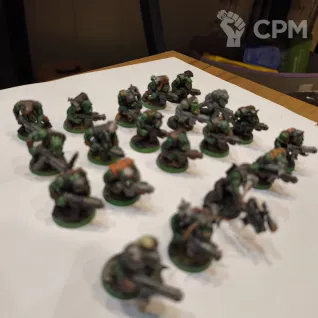 Описание картинки Ork Boyz (old) от WB ZLo по цене 3 000руб | Свободный Рынок Миниатюр - СРМ