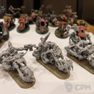 Описание картинки Ork Warbikers от WB ZLo по цене 7 500руб | Свободный Рынок Миниатюр - СРМ