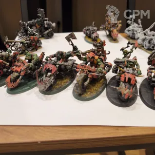 Описание картинки Ork Warbikers от WB ZLo по цене 7 500руб | Свободный Рынок Миниатюр - СРМ