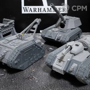 Описание картинки Leman Russ - Atlant, БРЭМ Леман Русс от Fle94 Miniatures по цене 3 800руб | Свободный Рынок Миниатюр - СРМ
