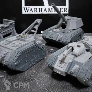 Описание картинки Thunderer siege tank от Fle94 Miniatures по цене 3 800руб | Свободный Рынок Миниатюр - СРМ