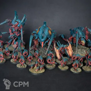 Описание картинки Армия Tyranids на 750 очков от Tobysunrise по цене 20 000руб | Свободный Рынок Миниатюр - СРМ