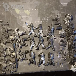 Описание картинки Ogryn squad or ogryn bodyguard от Сасаево по цене 2 500руб | Свободный Рынок Миниатюр - СРМ