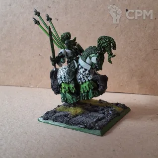 Описание картинки Green knight (оригинал) от Dofur по цене 3 500руб | Свободный Рынок Миниатюр - СРМ