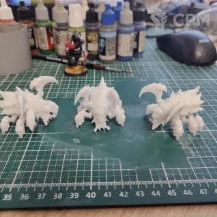 Описание картинки Роучи для StarCraft за одну штуку от Lickan по цене 300руб | Свободный Рынок Миниатюр - СРМ