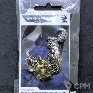 Описание картинки Mark of ruinous powers "Tzeench" Брошь эмблема марки "Tzeench" от Fle94 по цене 1 900руб | Свободный Рынок Миниатюр - СРМ