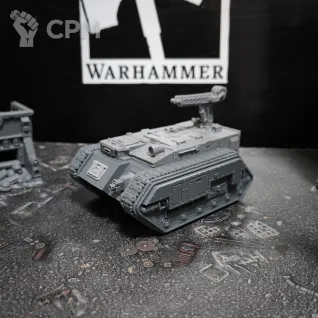 Описание картинки Транспортно - заряжающая машина Trojan от Fle94 Miniatures по цене 2 800руб | Свободный Рынок Миниатюр - СРМ