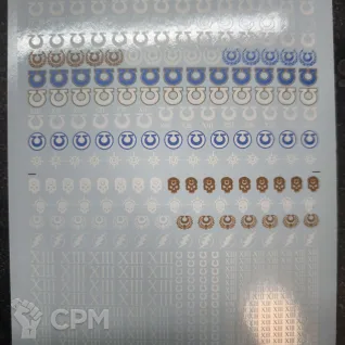 Описание картинки Ultramarines Legion Transfer sheet Декали Ультрамарин от Fle94 по цене 1 500руб | Свободный Рынок Миниатюр - СРМ
