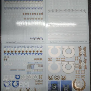 Описание картинки Ultramarines Legion Transfer sheet Декали Ультрамарин от Fle94 по цене 1 500руб | Свободный Рынок Миниатюр - СРМ