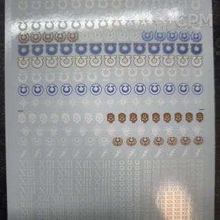 Описание картинки Ultramarines Legion Transfer sheet Декали Ультрамарин от Fle94 по цене 1 500руб | Свободный Рынок Миниатюр - СРМ