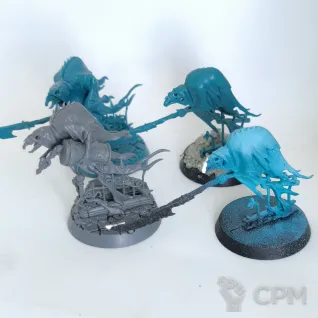 Описание картинки Glaivewrath Stalkers 15 штук от Fle94 Miniatures по цене 4 900руб | Свободный Рынок Миниатюр - СРМ