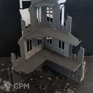 Описание картинки Basilica Administratus от Fle94 Miniatures по цене 3 800руб | Свободный Рынок Миниатюр - СРМ