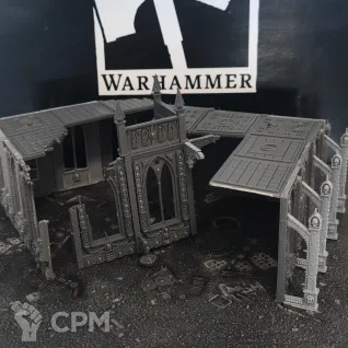 Описание картинки Basilica Administratus от Fle94 Miniatures по цене 3 800руб | Свободный Рынок Миниатюр - СРМ
