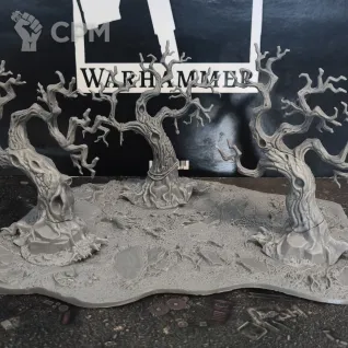 Описание картинки Citadel Wood от Fle94 Miniatures по цене 3 800руб | Свободный Рынок Миниатюр - СРМ