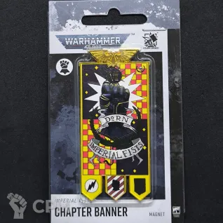 Описание картинки Imperial fists Chapter Banner Refrigerator Magnet от Fle94 по цене 1 199руб | Свободный Рынок Миниатюр - СРМ