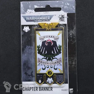 Описание картинки Raven Guard Chapter Banner Refrigerator Magnet от Fle94 по цене 1 199руб | Свободный Рынок Миниатюр - СРМ