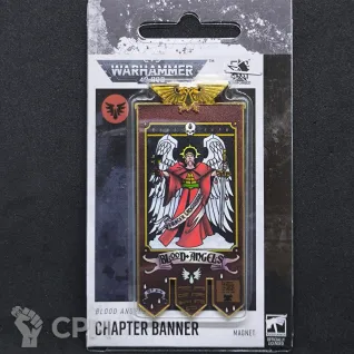 Описание картинки Blood Angels Chapter Banner Refrigerator Magnet от Fle94 по цене 1 199руб | Свободный Рынок Миниатюр - СРМ