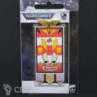 Описание картинки White Scars Chapter Banner Refrigerator Magnet от Fle94 по цене 1 199руб | Свободный Рынок Миниатюр - СРМ
