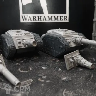 Описание картинки Thunderer siege tank от Fle94 Miniatures по цене 3 800руб | Свободный Рынок Миниатюр - СРМ