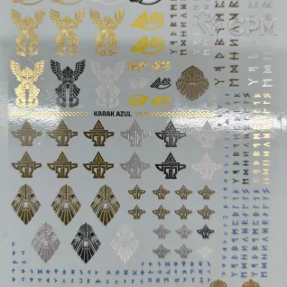 Описание картинки Dwarfen holds Transfer sheet Декали Королевства Гномов от Fle94 по цене 1 500руб | Свободный Рынок Миниатюр - СРМ