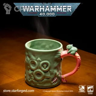 Описание картинки Nurgle Pustulent Beverage Mug Кружка напитков Нургла от Fle94 по цене 3 100руб | Свободный Рынок Миниатюр - СРМ