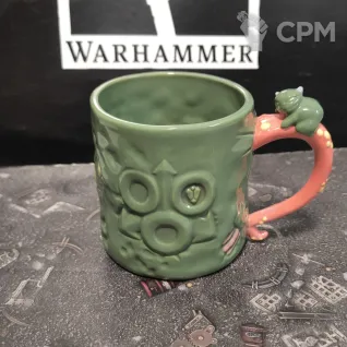 Описание картинки Nurgle Pustulent Beverage Mug Кружка напитков Нургла от Fle94 по цене 3 100руб | Свободный Рынок Миниатюр - СРМ