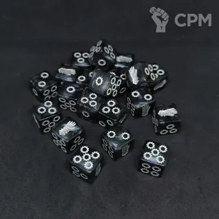 Описание картинки Iron Hands Dice Кубы Железных рук от Fle94 по цене 2 800руб | Свободный Рынок Миниатюр - СРМ