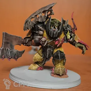 Описание картинки Орк с топором от User24104 по цене 1 600руб | Свободный Рынок Миниатюр - СРМ