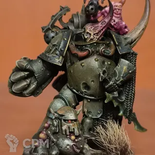 Описание картинки Чемпион Нургла от User24104 по цене 1 100руб | Свободный Рынок Миниатюр - СРМ