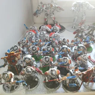 Описание картинки Grey Knights Army от Pirs по цене 25 000руб | Свободный Рынок Миниатюр - СРМ