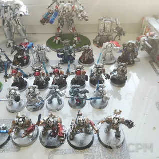 Описание картинки Grey Knights Army от Pirs по цене 25 000руб | Свободный Рынок Миниатюр - СРМ