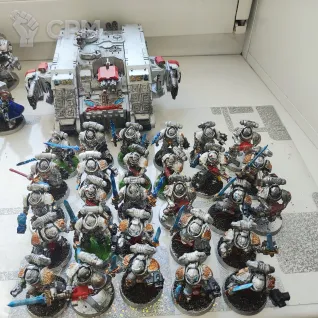Описание картинки Grey Knights Army от Pirs по цене 25 000руб | Свободный Рынок Миниатюр - СРМ