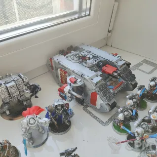 Описание картинки Grey Knights Army от Pirs по цене 25 000руб | Свободный Рынок Миниатюр - СРМ
