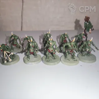 Описание картинки Plaguebearers от Enforcer544 по цене 1 000руб | Свободный Рынок Миниатюр - СРМ