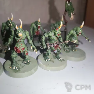 Описание картинки Plaguebearers от Enforcer544 по цене 1 000руб | Свободный Рынок Миниатюр - СРМ