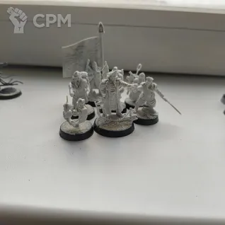 Описание картинки Krieg Command Squad от Акакий по цене 1 250руб | Свободный Рынок Миниатюр - СРМ