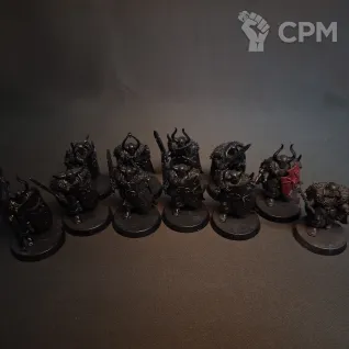 Описание картинки Chaos Warriors old ориг. от Роман Солодухин по цене 2 000руб | Свободный Рынок Миниатюр - СРМ
