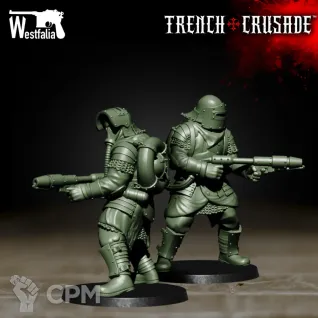 Описание картинки Red brigade Trench Crusade, 14шт. от Armorhamster по цене 1 600руб | Свободный Рынок Миниатюр - СРМ